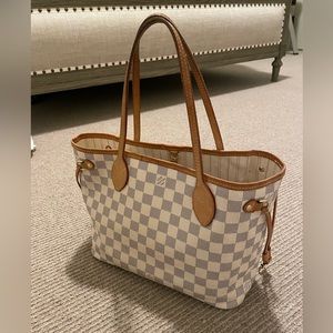 Louis Vuitton Damier Azur Neverfull PM Tote